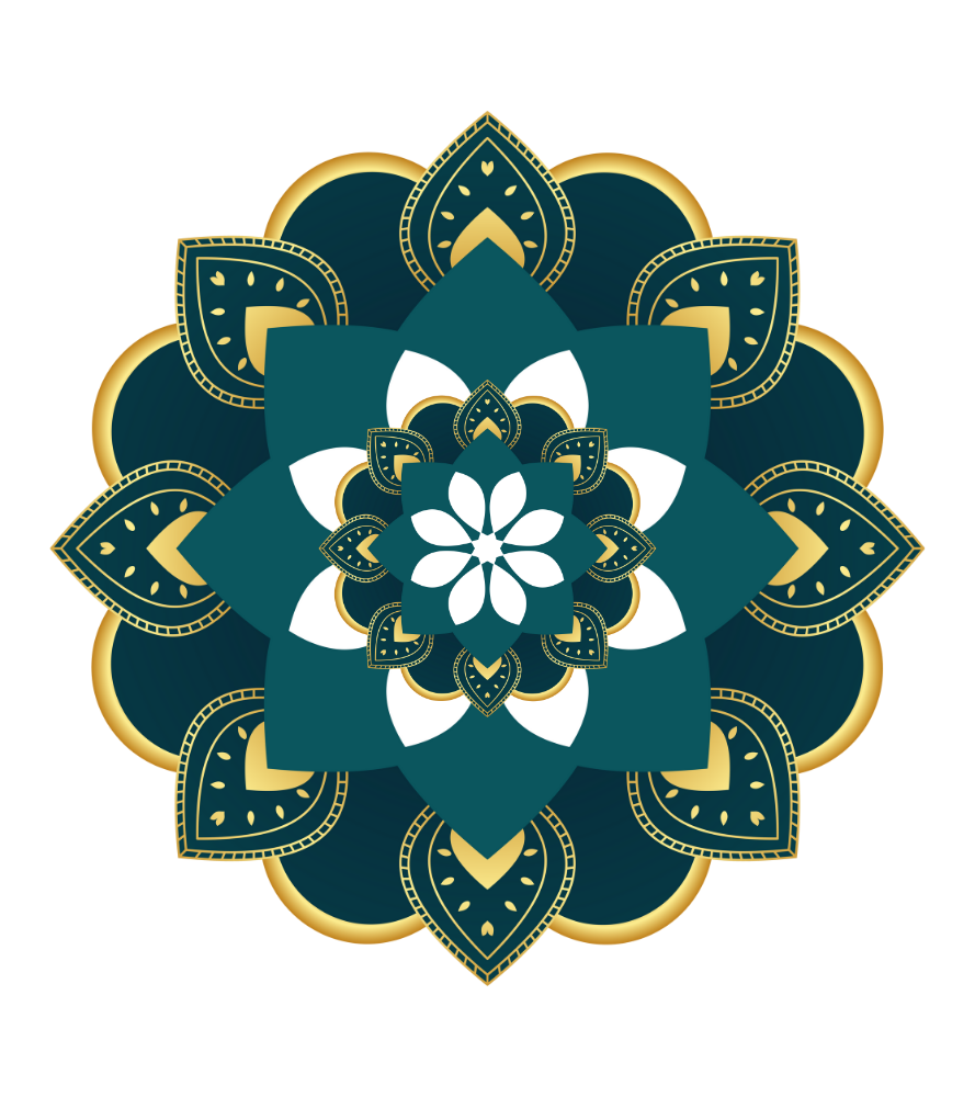 Biru Tua dan Putih Kuning Ilustratif Pola Minimalis Pengajian Islami Undangan (889 x 1000 piksel) (2)